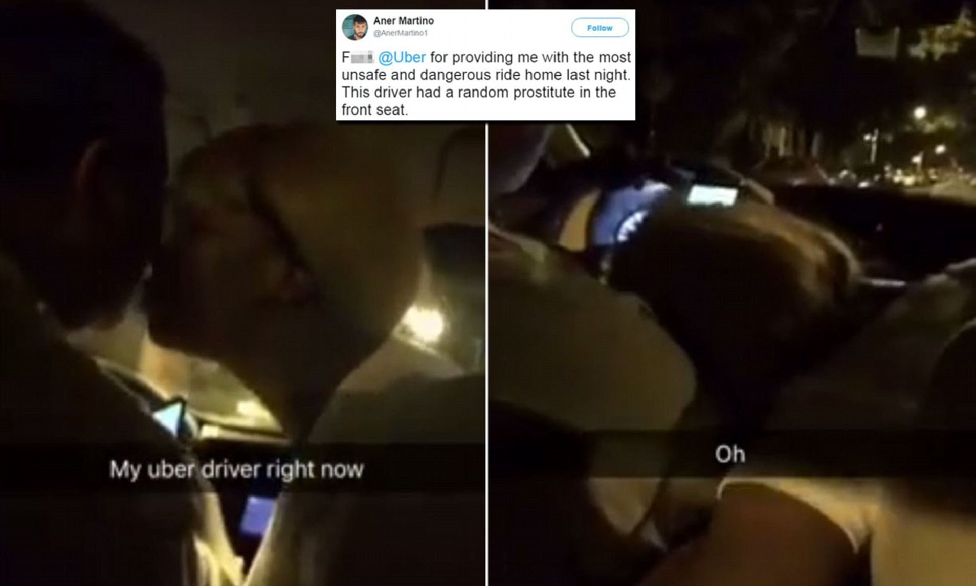 Sex with An Uber Driver 89 photos порно