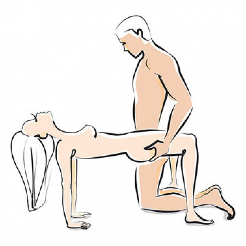 Human sex position with nipple sex position