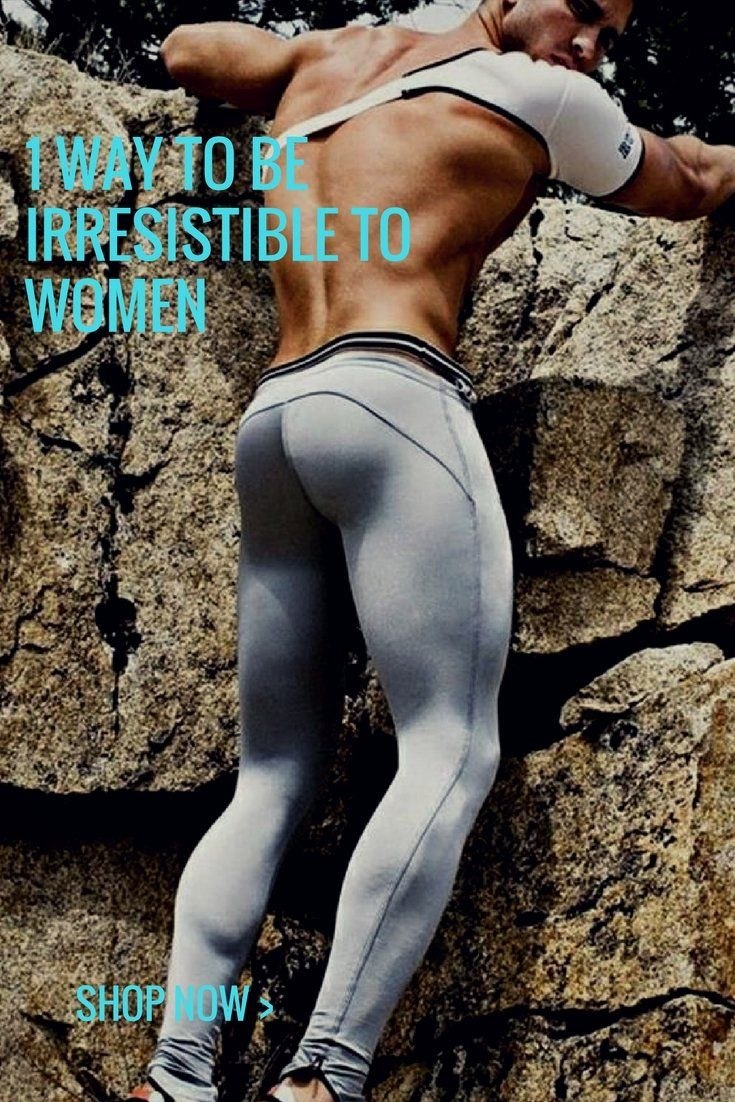 Men's ass in women's thongs