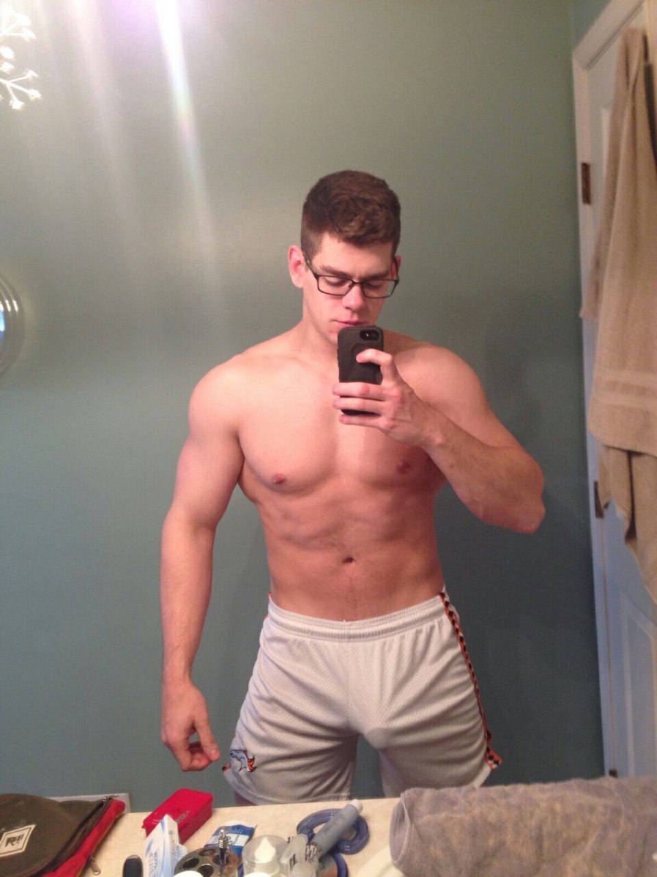 Anton Sebel is naked