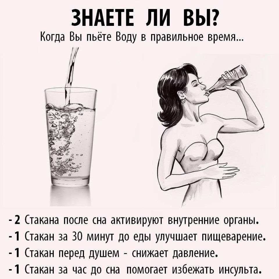 Drink the right water