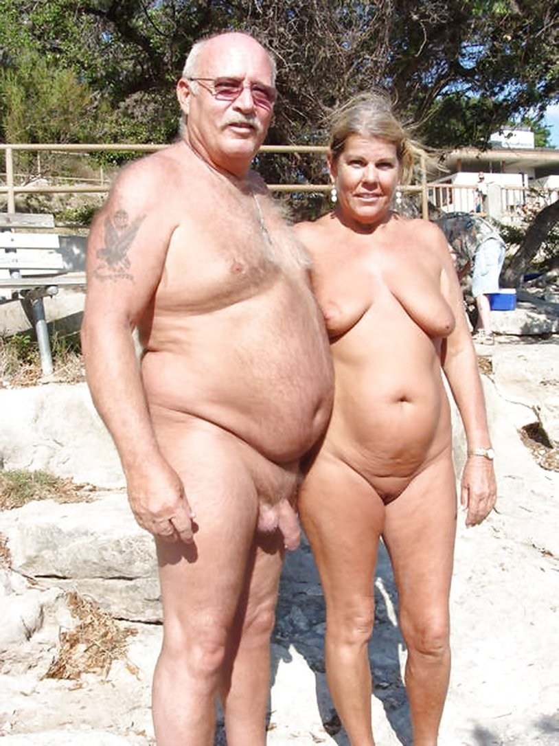 Fat naked elderly couples