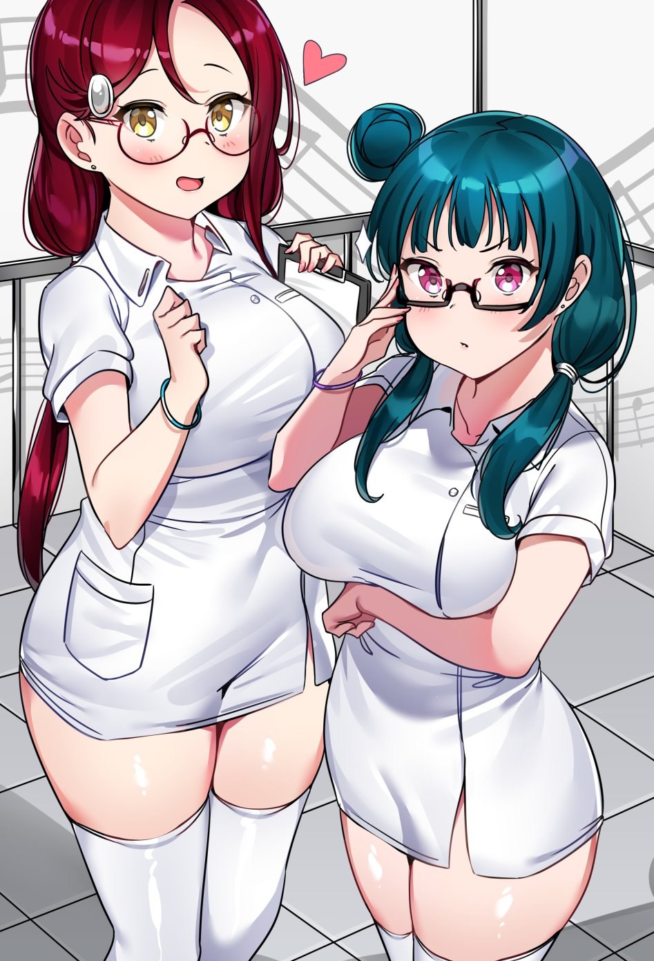 Sakurauchi Riko X Tsushima Youshiko Futanari