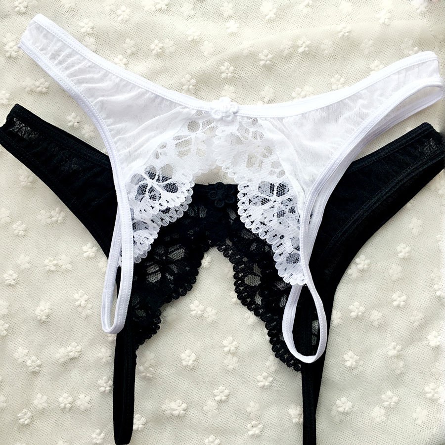 Underwear with a hole
