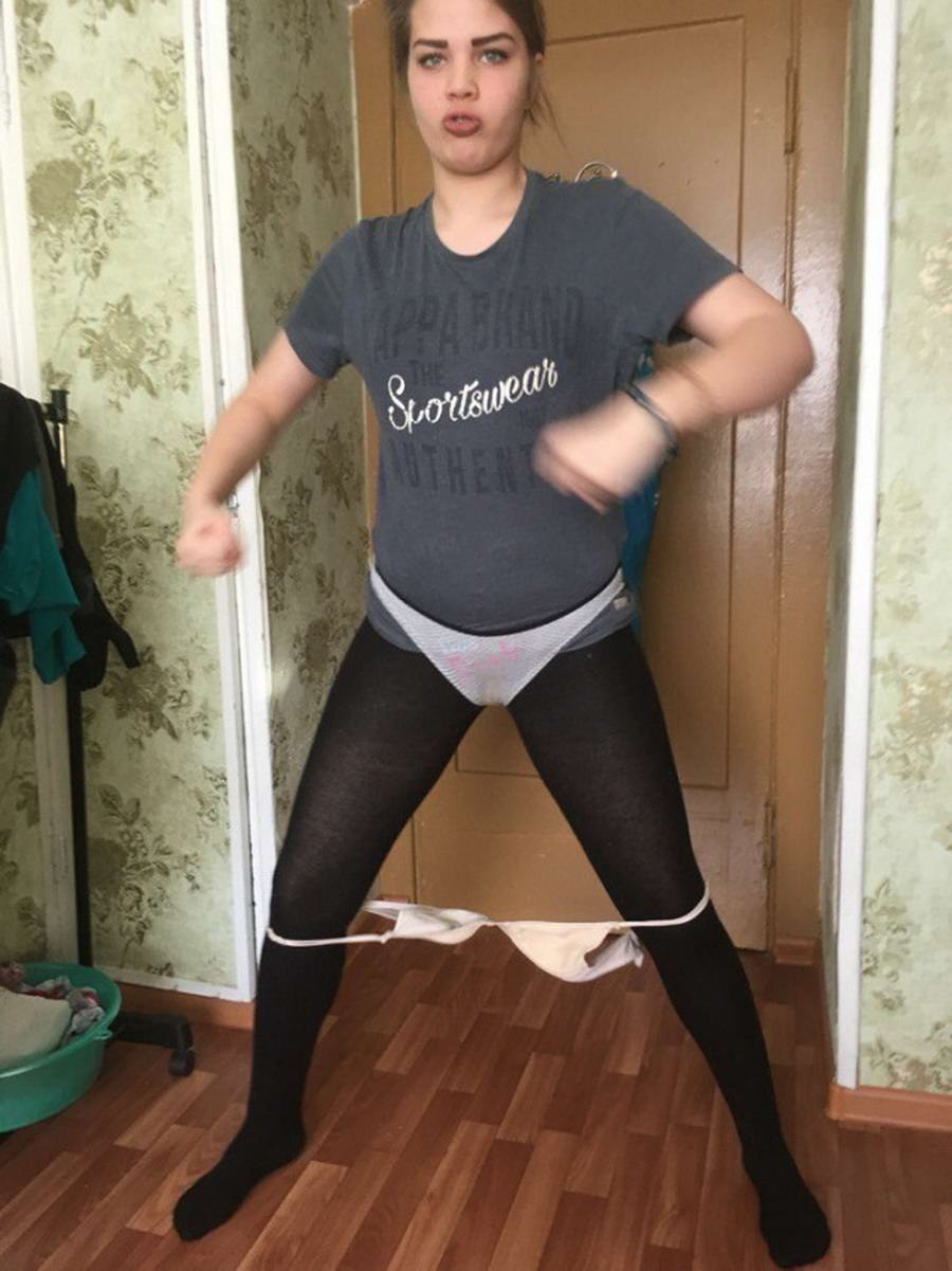 Girls from social networks in swimsuits