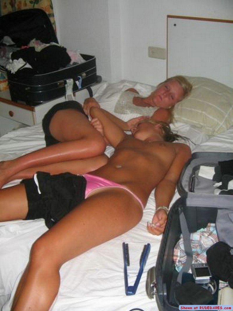 Drunk girls undress