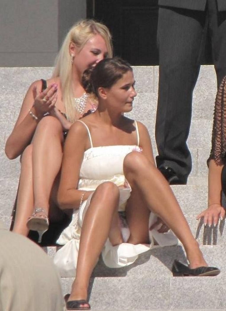 Accidentally lit up white panties