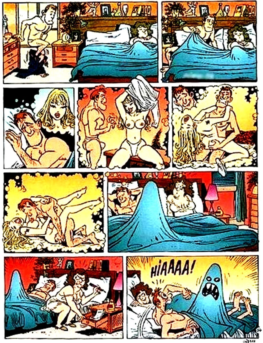 Erotic humorous comics