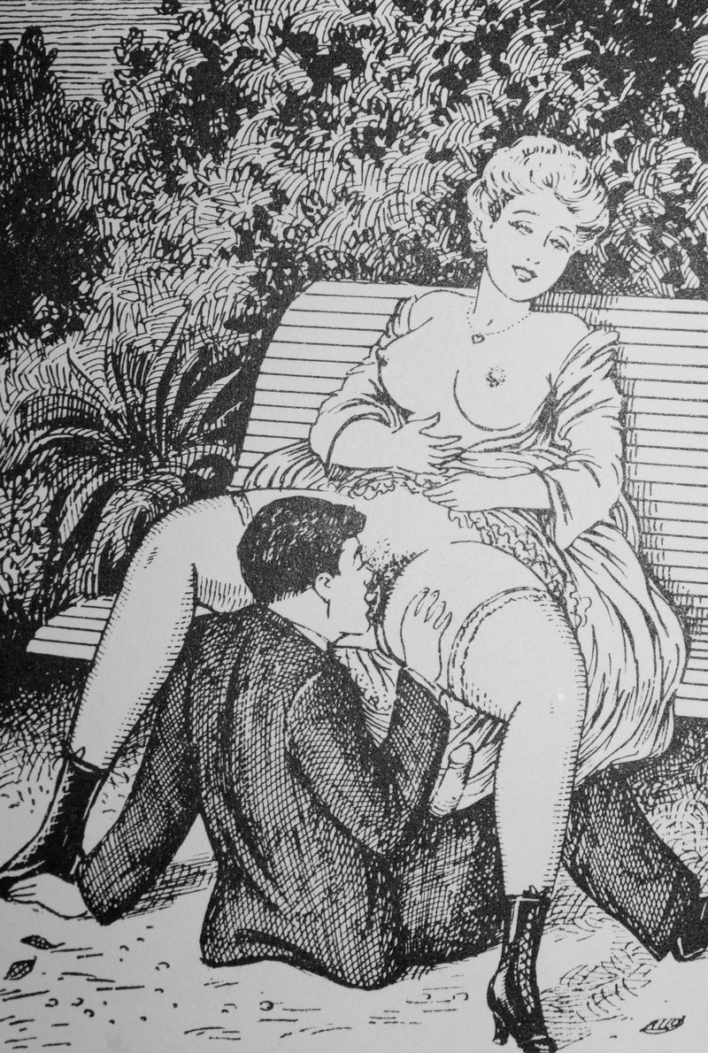 Erotic retro comics