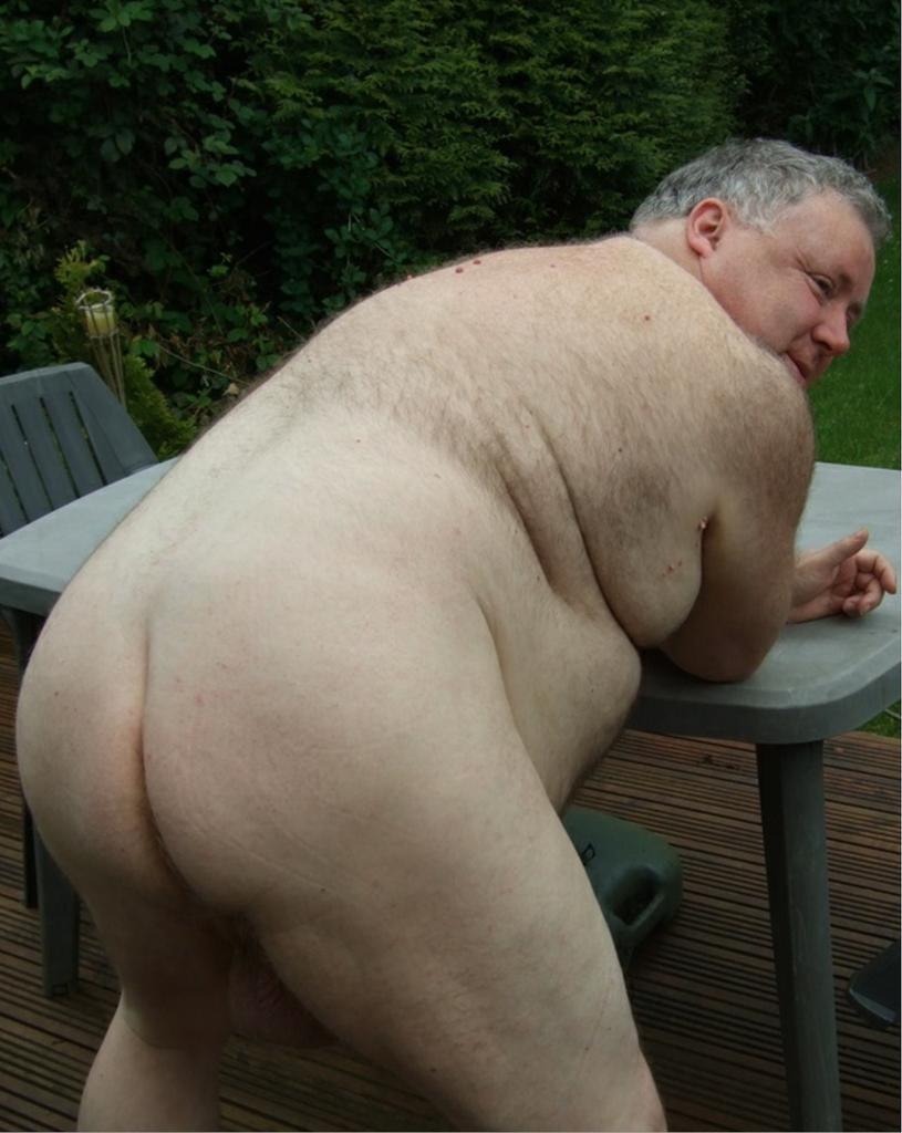 Naked elderly bbw