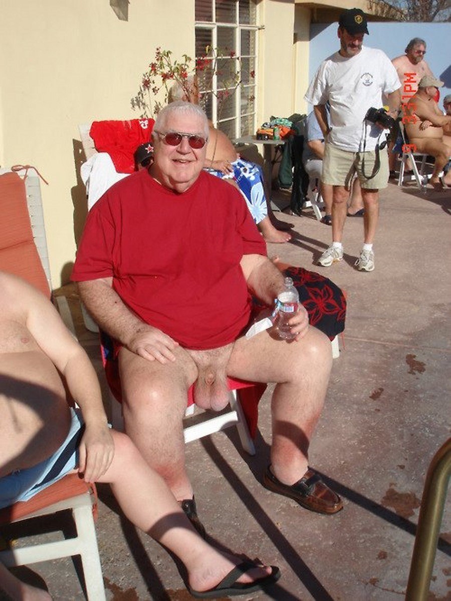 Naked old people with big dicks