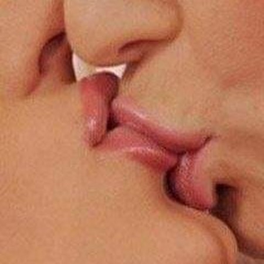 A kiss with licking