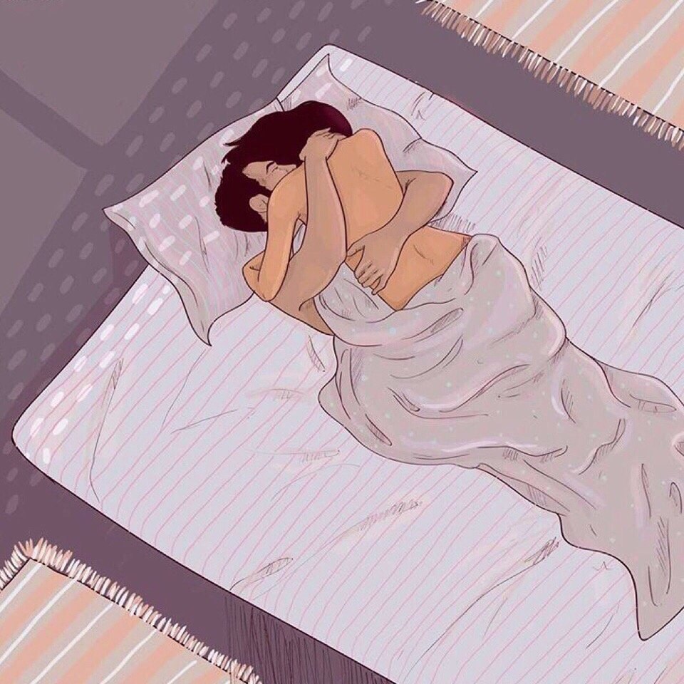 Hugs in bed