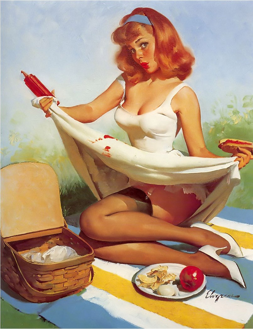 Artist Gil Elvgren (Gil Elvgren)