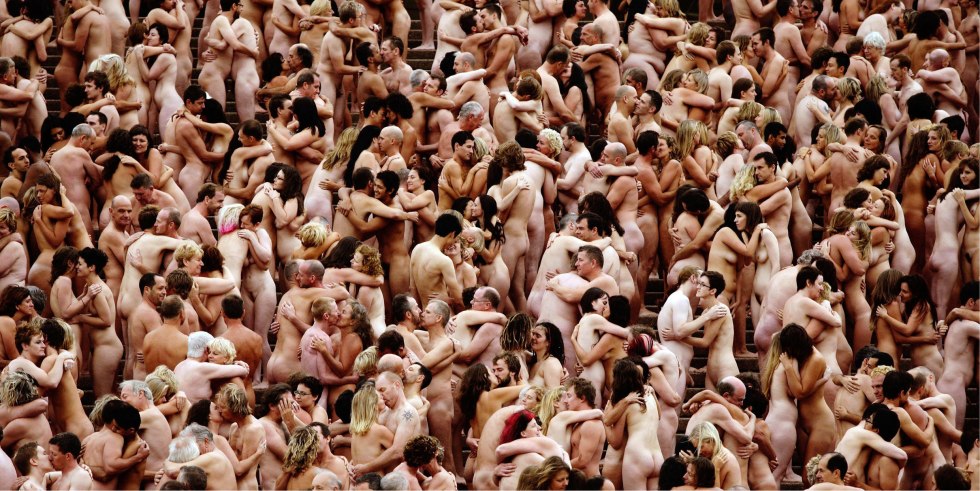 Naked mass Spencer Tunick