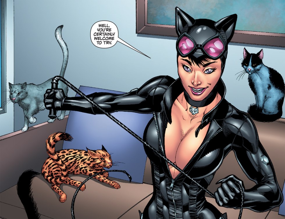 Showcase DC: female cat cartoon 2011