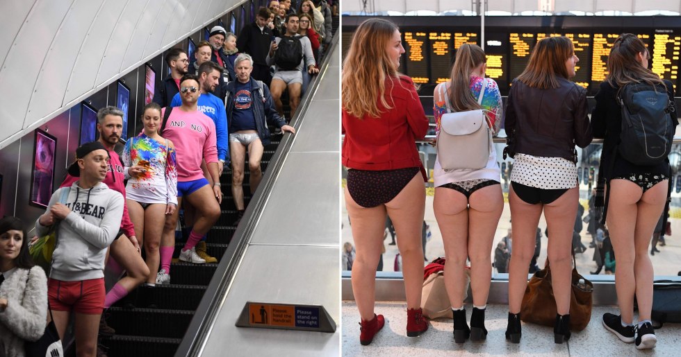 No Pants Subway Ride 2020