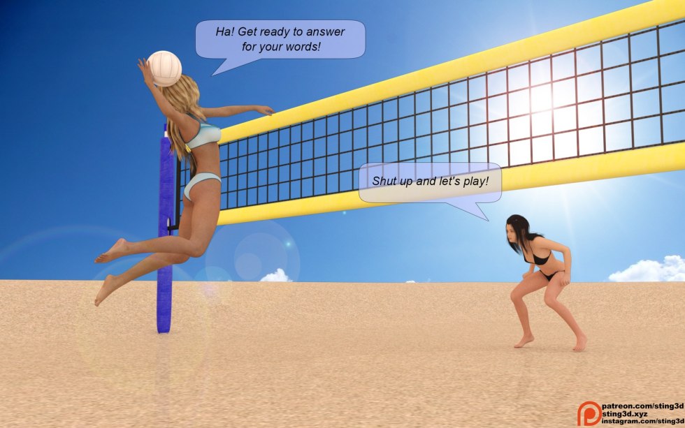 Sexy Czech Volley Ball Teens Competition and Summer Camp