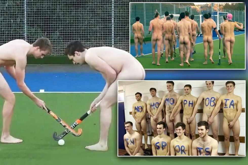 Naked hockey