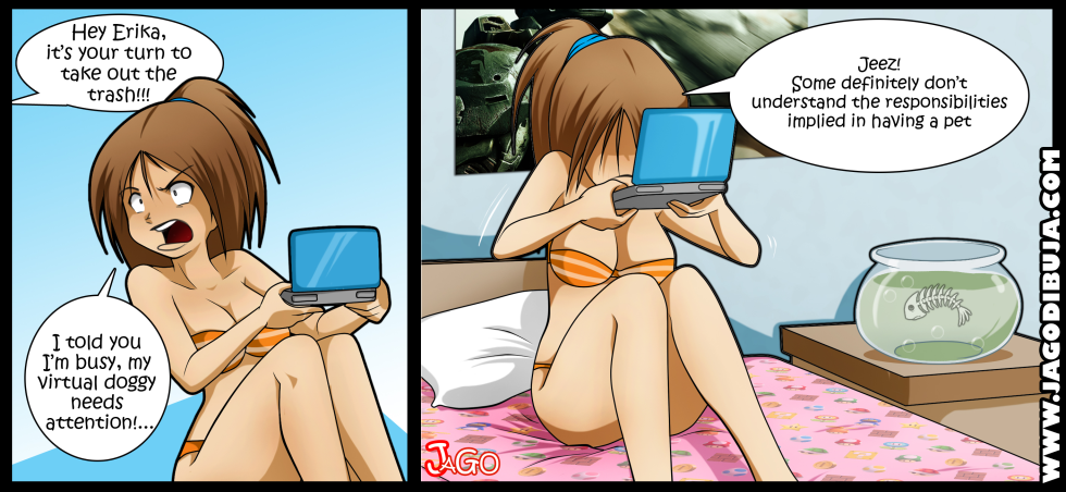 Life with hipster and gaming Sophie