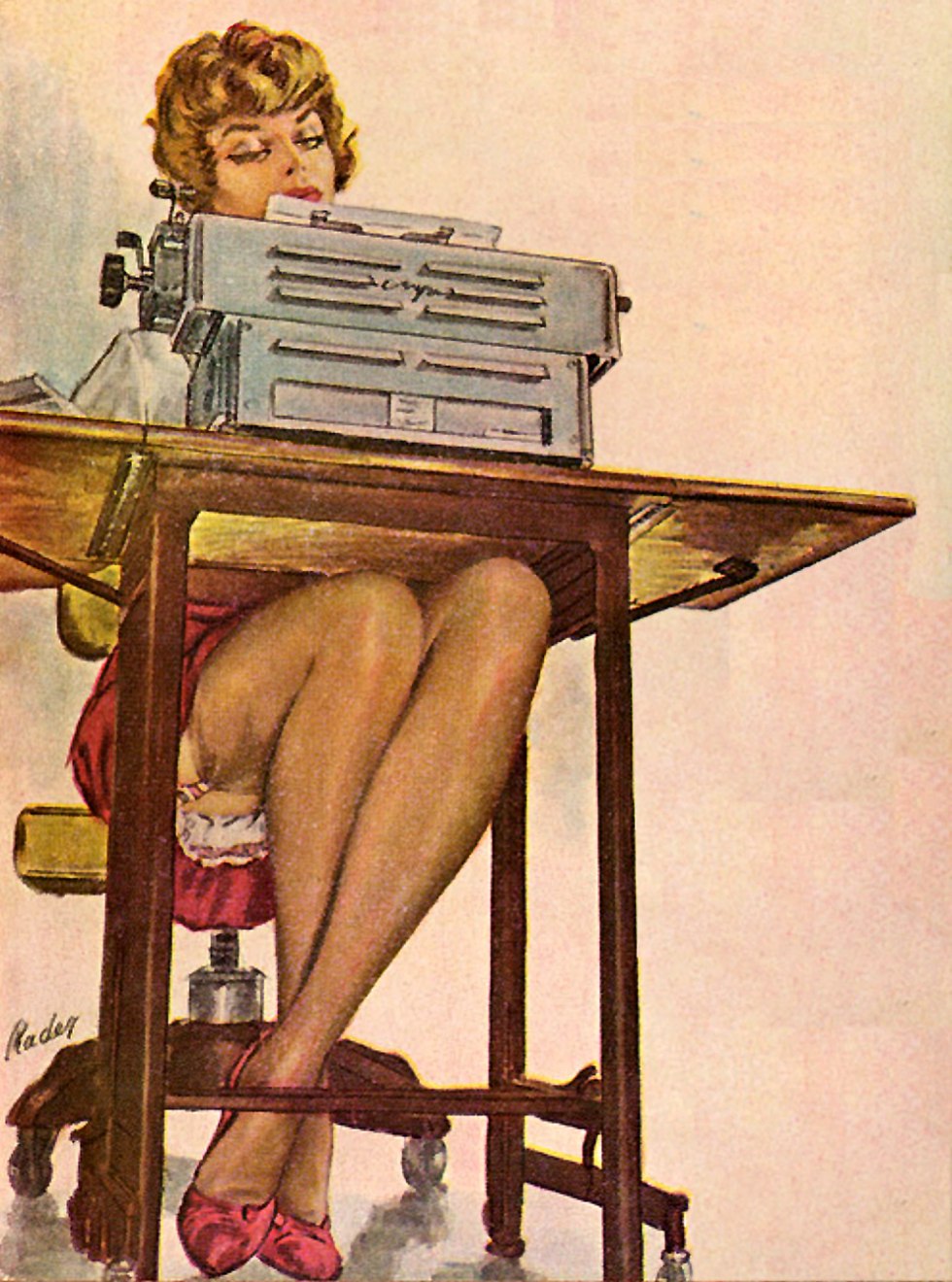 Machinter in painting