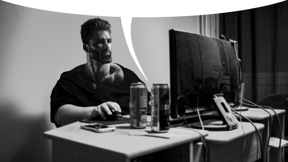 Ernest Halimov Chad at the computer