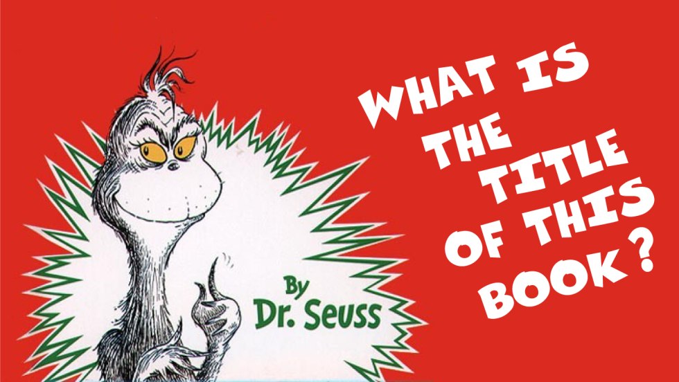 SAM-I-AM (Dr. Seuss)