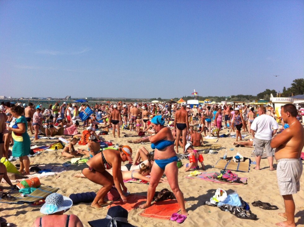 Krasnodar beach