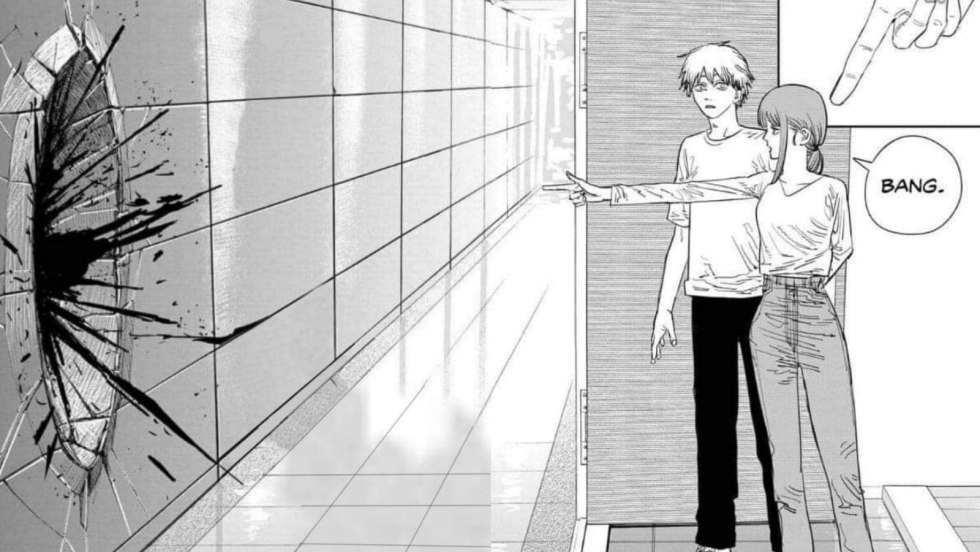 A person turns into a monkey