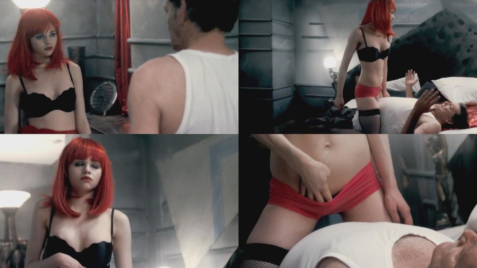 India Ashley dark mirror naked