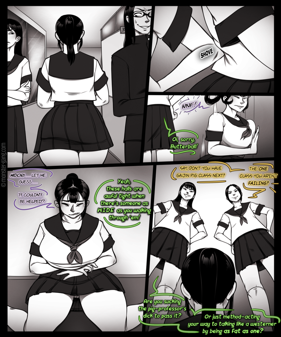 Fat Chabby Gerl Anime