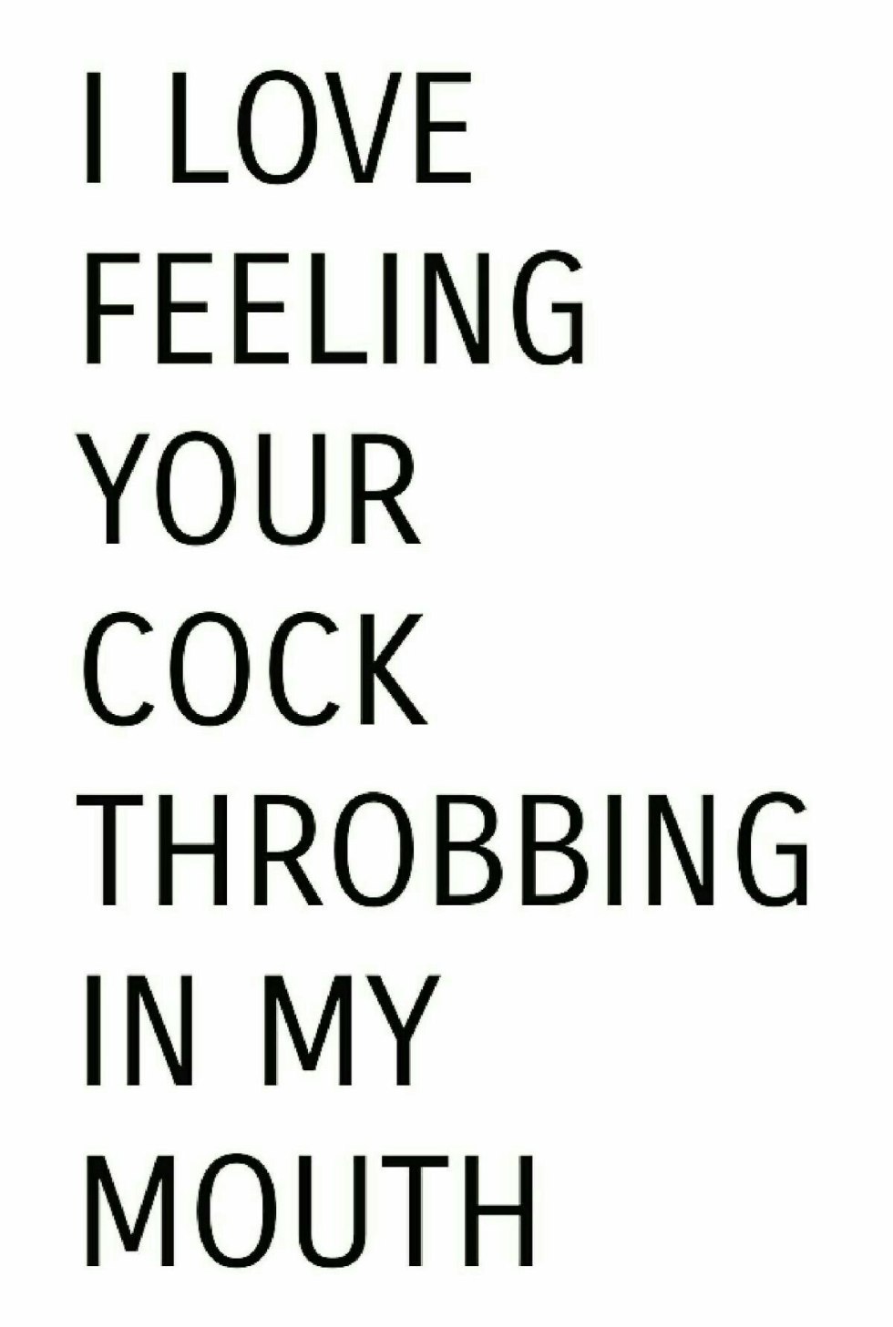 L Love Your Cock