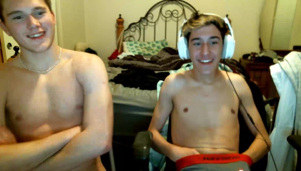 Friends Wank Together