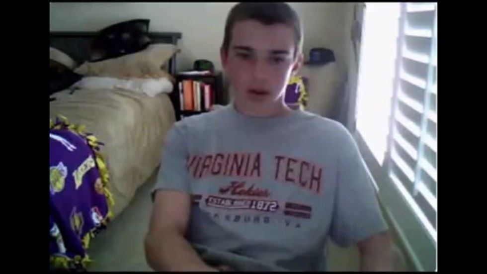Boy webcam