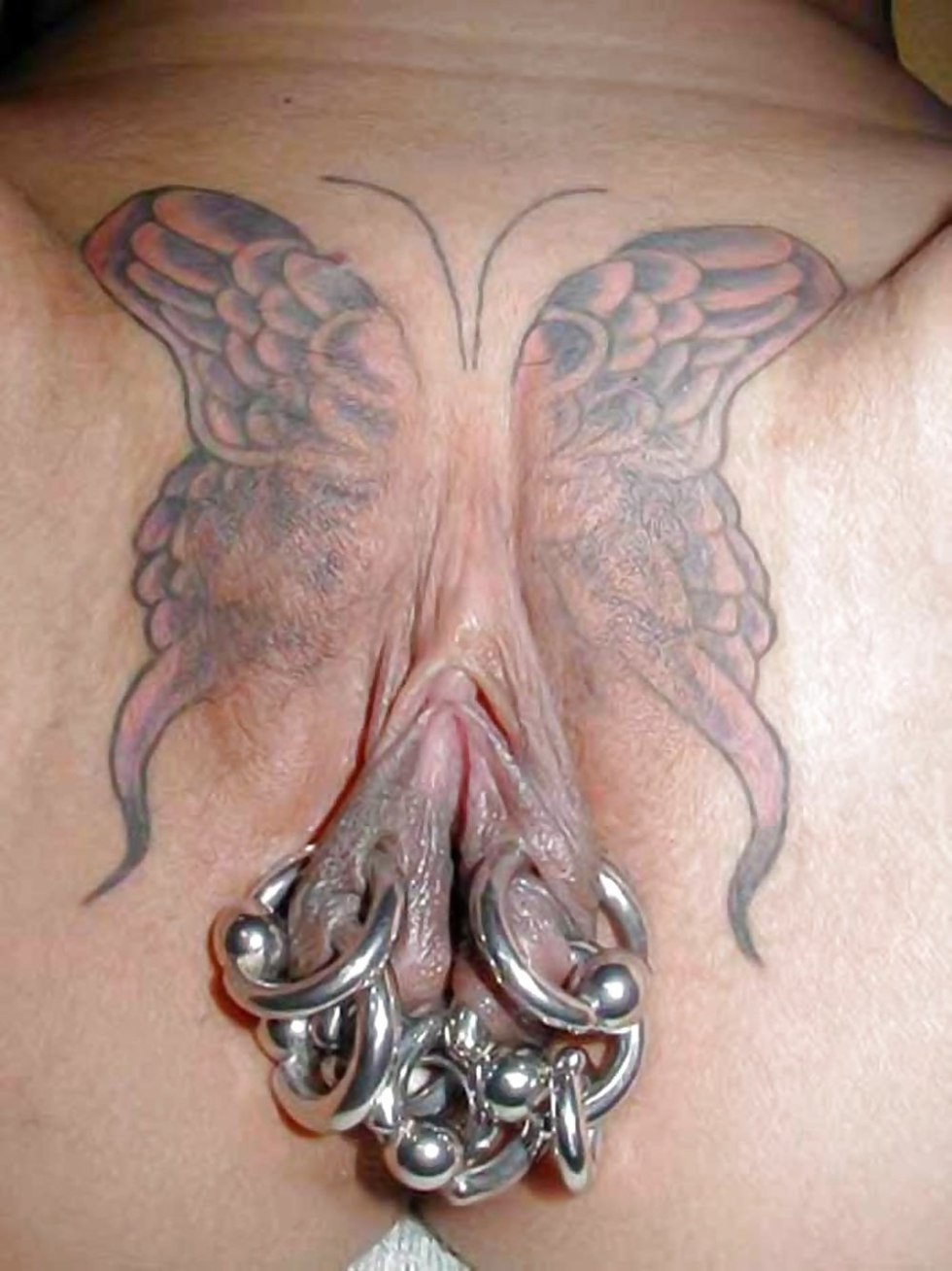Women's intimate tattoos