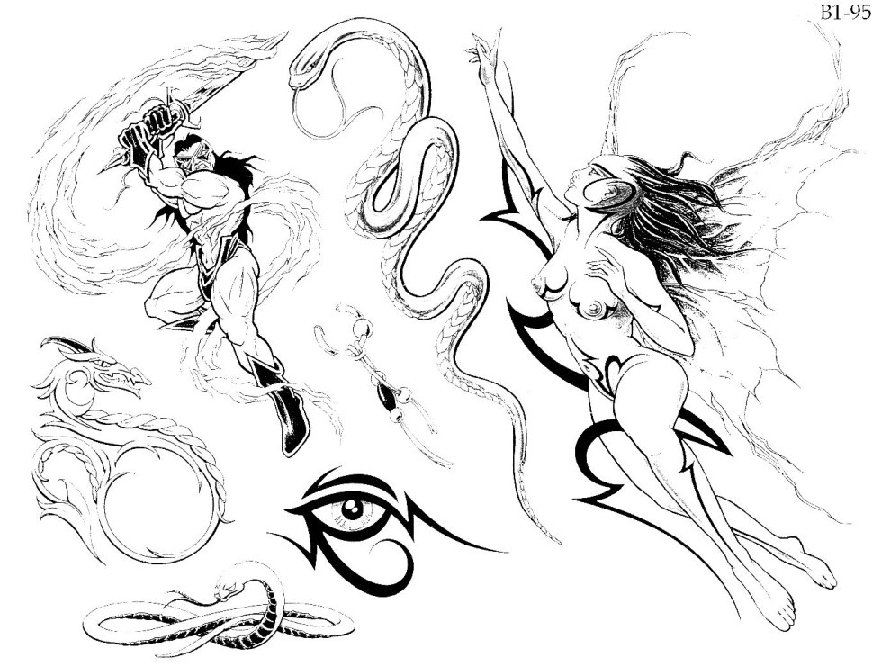 Cool intimate tattoo