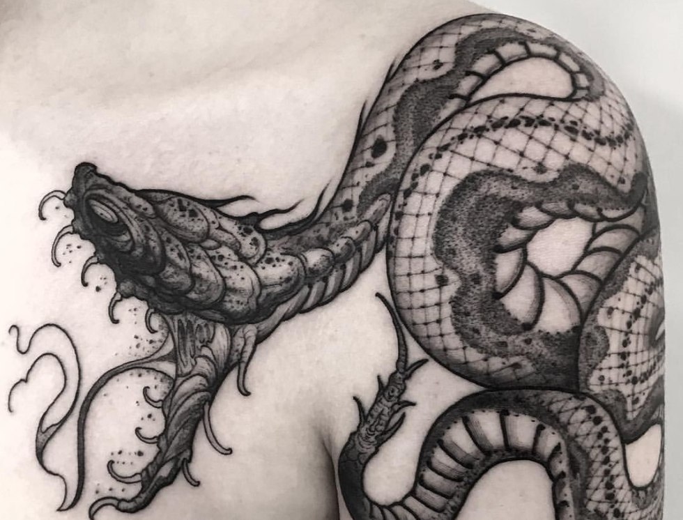 Japanese style dragon