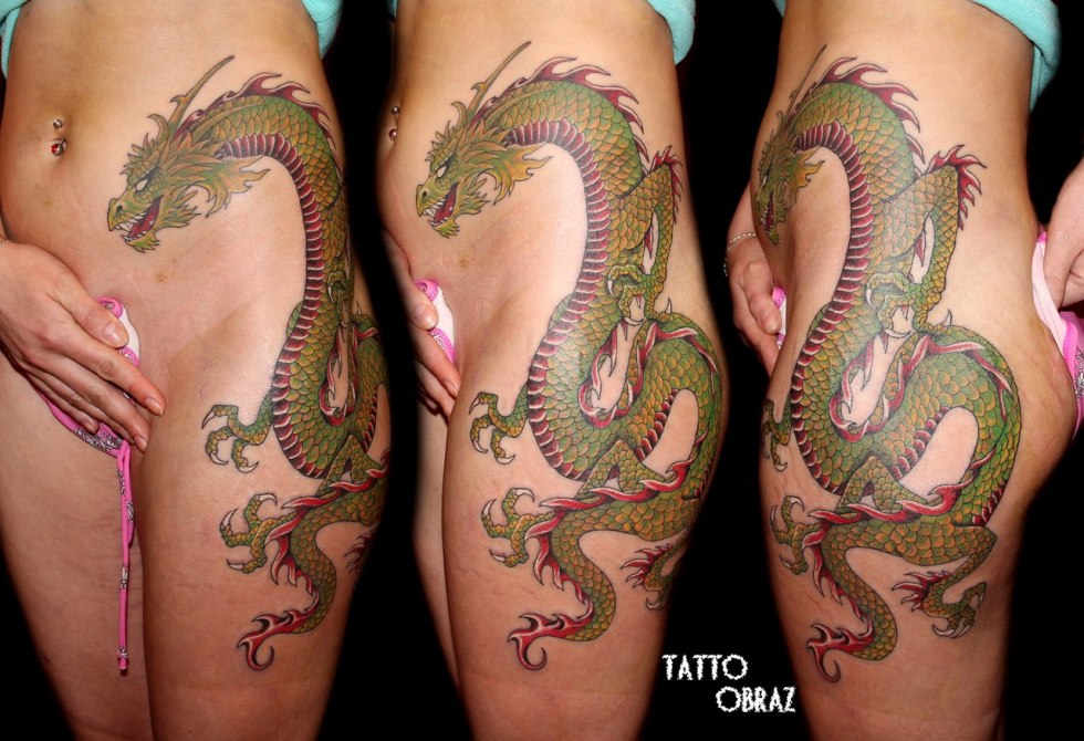 Dragon tattoo