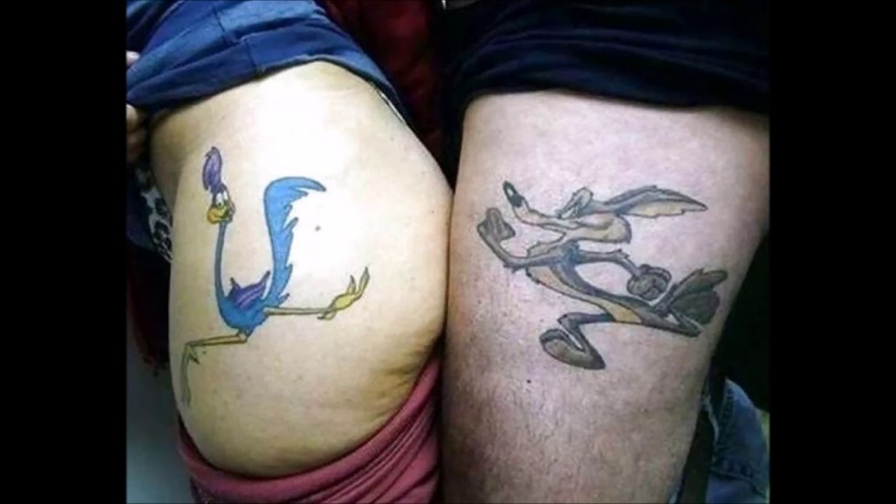 Tattoo Chinese dragon on the shoulder