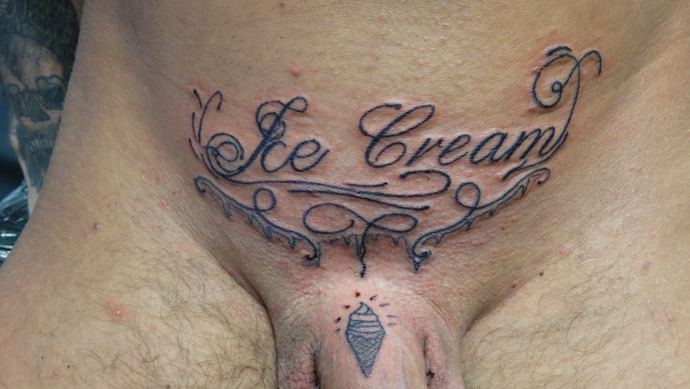 The structure of the female vagina