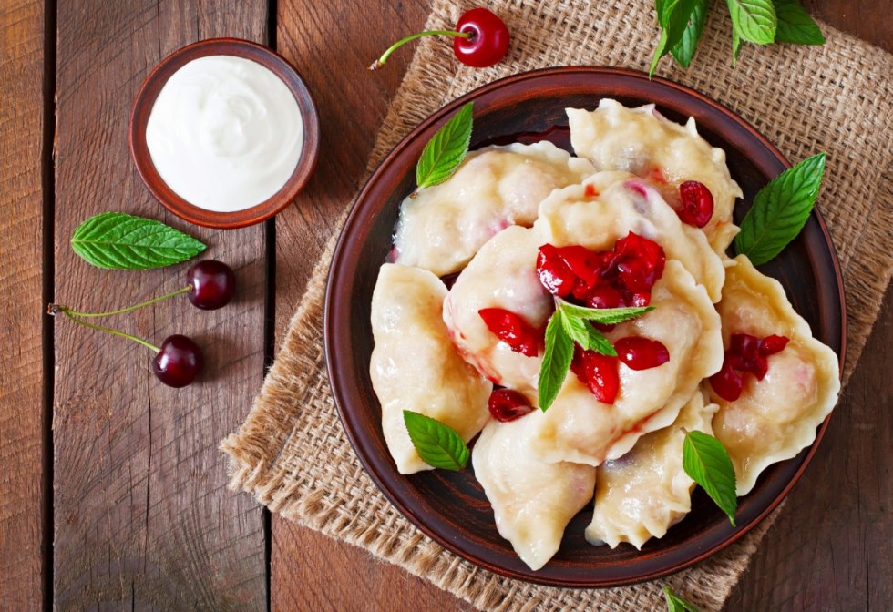 Dumplings "delicious"