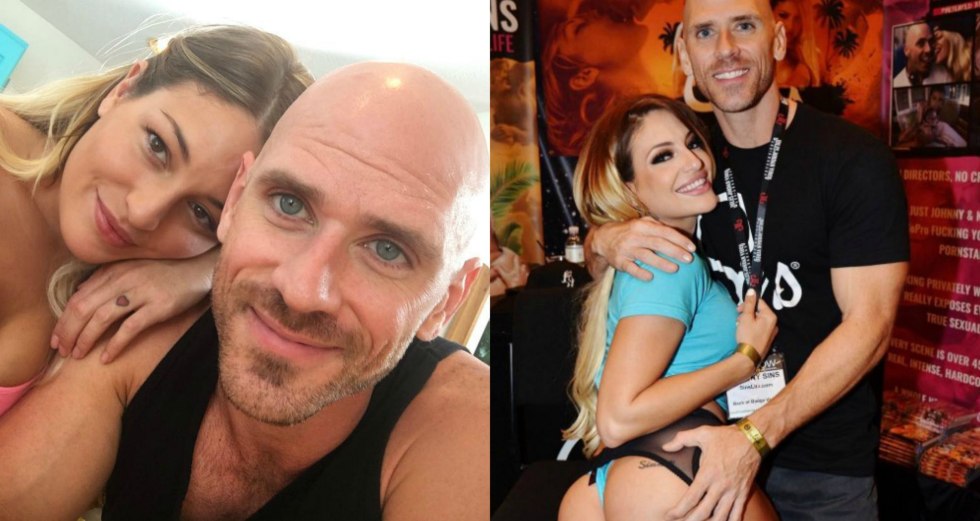 Johnny Sins and his girlfriend