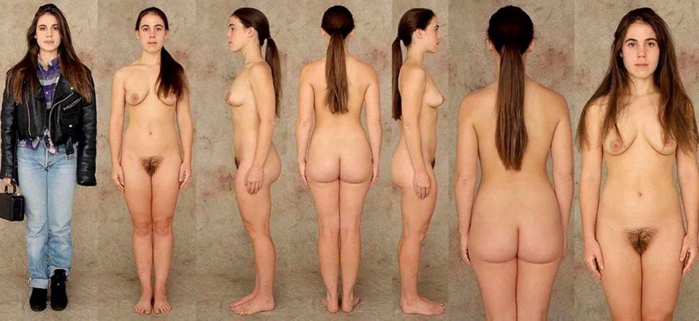 Naked women of different complexes