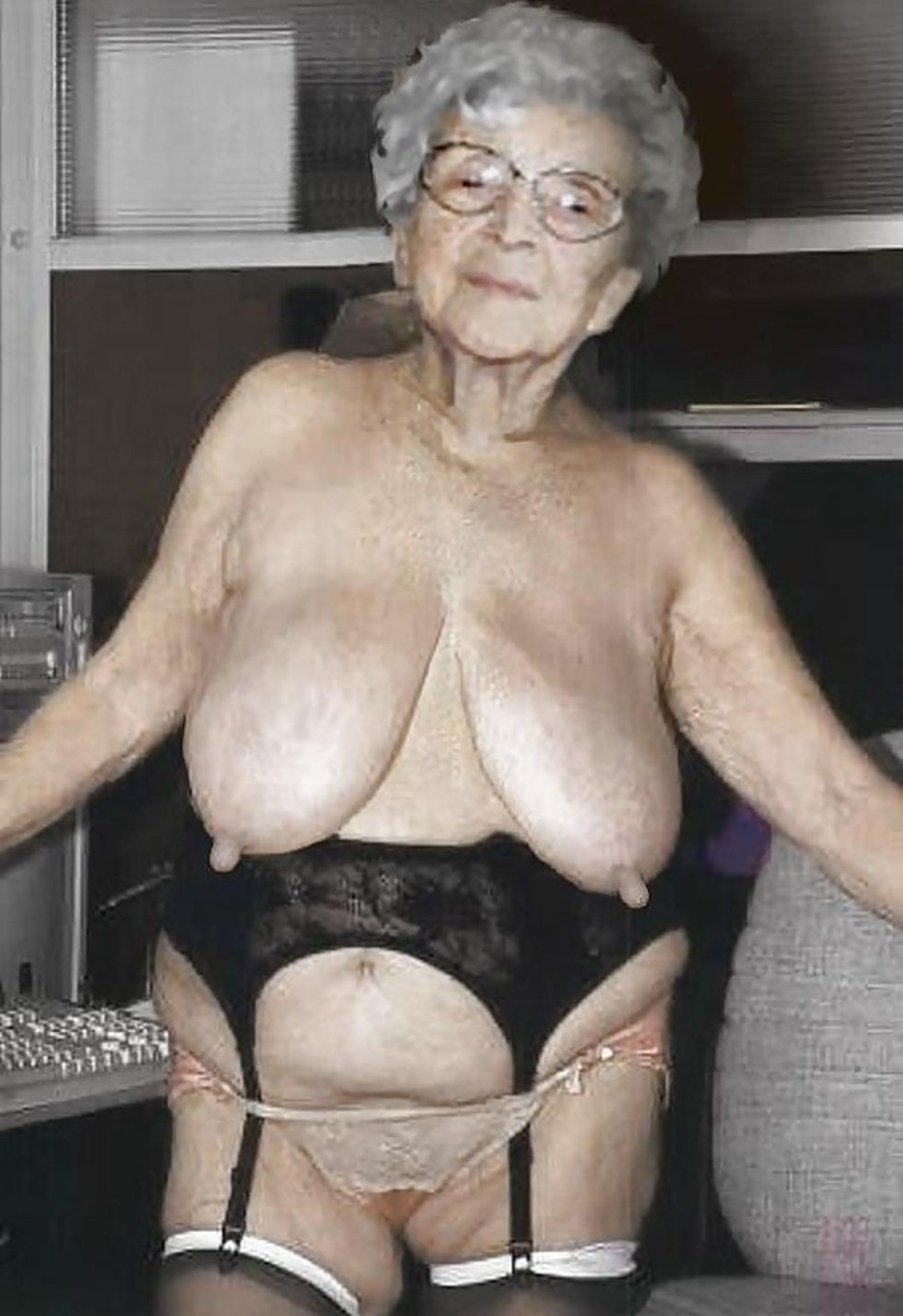 Elderly ladies with big tits