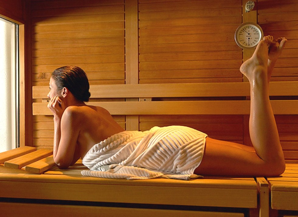 Beautiful girls in the bath