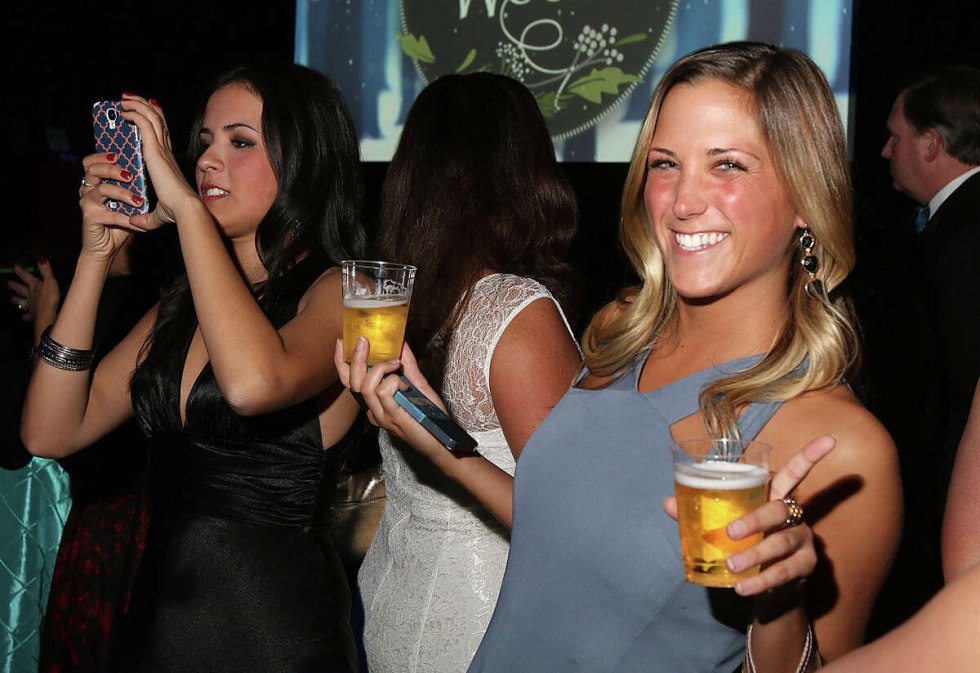 Wild party of the girl