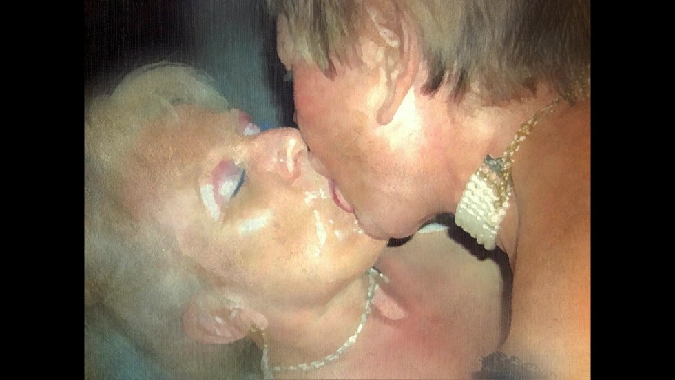 Cumshots mature kisses