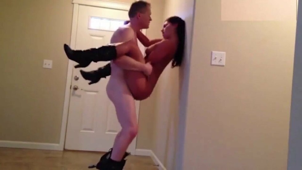 The guy puts the girl