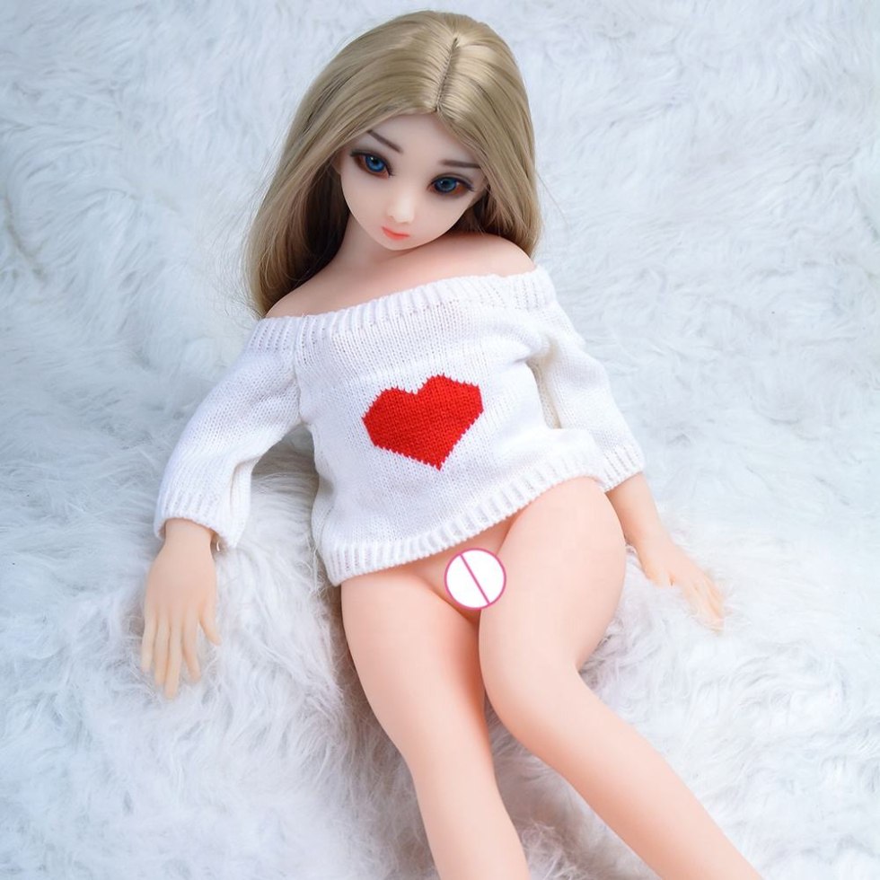 TPE 100CM Love Doll Flat Chest Vagine