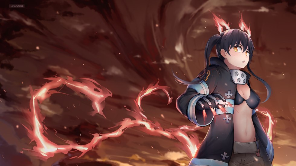 Tamaki anime fiery brigade